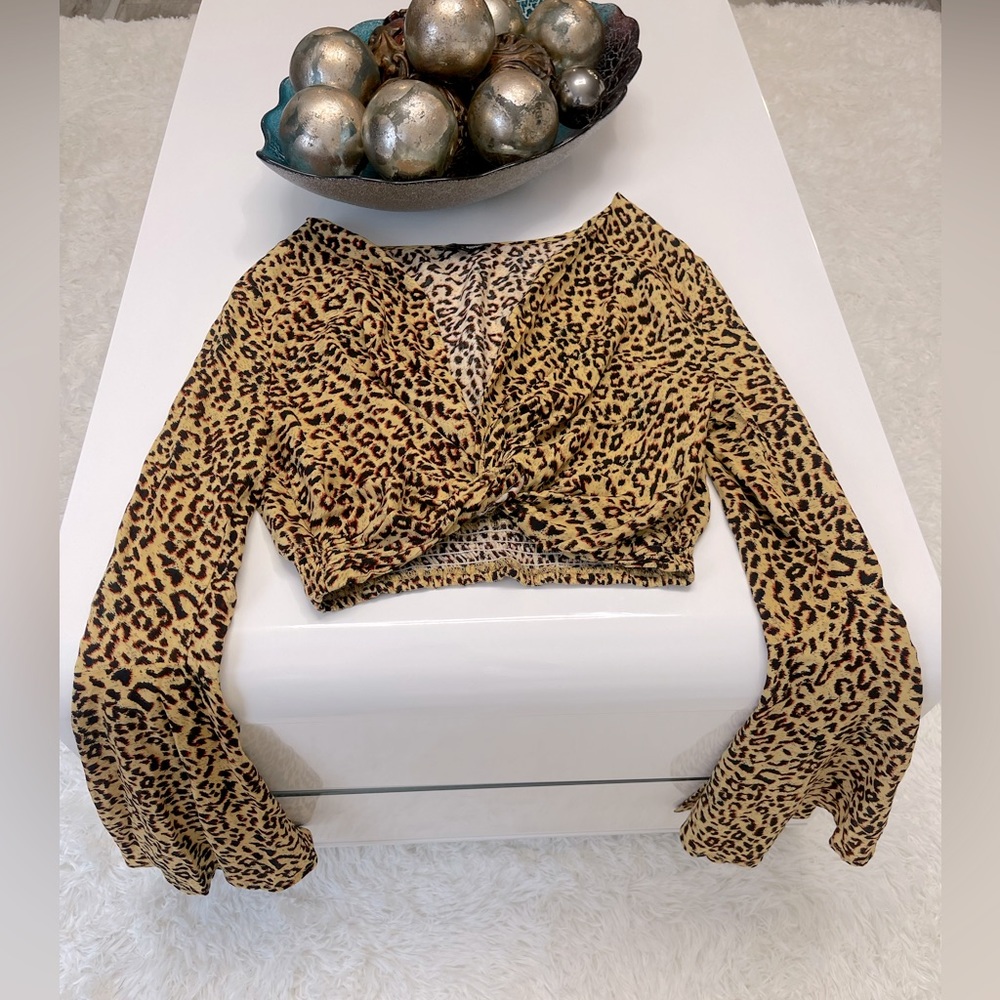 Cheetah Blouse